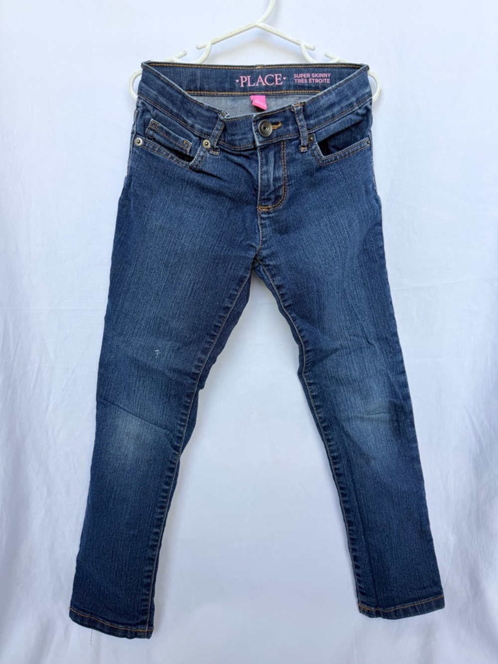 Place Girls Dark Blue Super Skinny Jeans